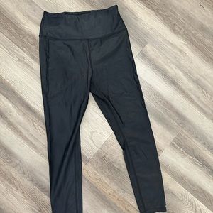 Good American sparkly leggings